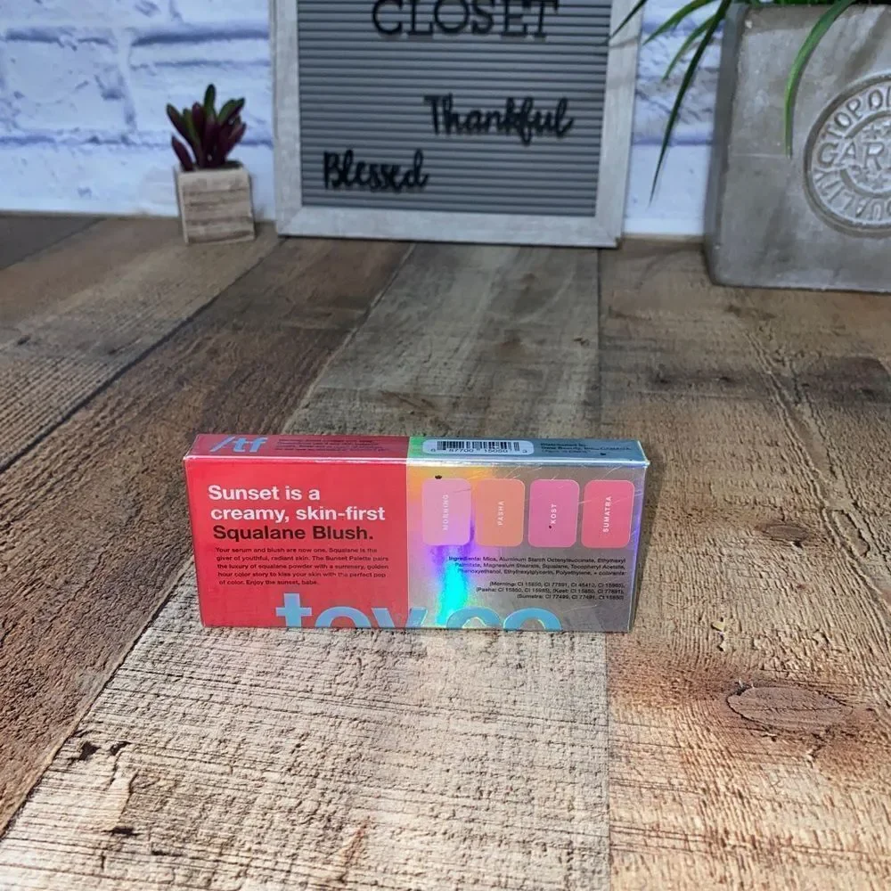TOYFACTORY Sunset Squalane Blush Palette